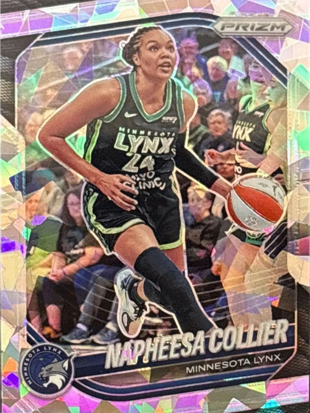 Panini Prizm Napheesa Collier Minnesota Lynx Silver Prizm